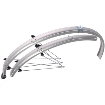 Blatníky 28" Vinyl 41 mm Orion strieborné